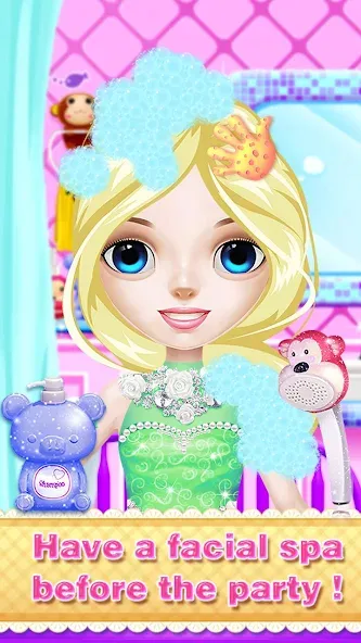 Взломанная Princess Makeup Salon  [МОД Много денег] — стабильная версия apk на Андроид screen 4