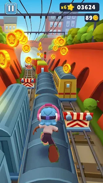 Взломанная Subway Surfers (абвей Серферс)  [МОД Mega Pack] — стабильная версия apk на Андроид screen 3