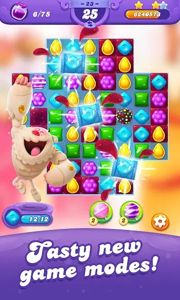 Взлом Candy Crush Friends Saga (Кенди Краш Френдс Сага)  [МОД Бесконечные монеты] — полная версия apk на Андроид screen 1