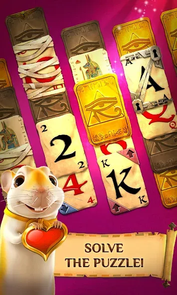 Взломанная Pyramid Solitaire Saga (Пирамида Солитер Сага)  [МОД Все открыто] — последняя версия apk на Андроид screen 2