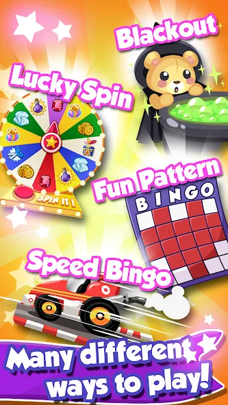 Скачать взлом Bingo PartyLand 2: Bingo Games (Бинго Патиленд 2)  [МОД Mega Pack] — стабильная версия apk на Андроид screen 3