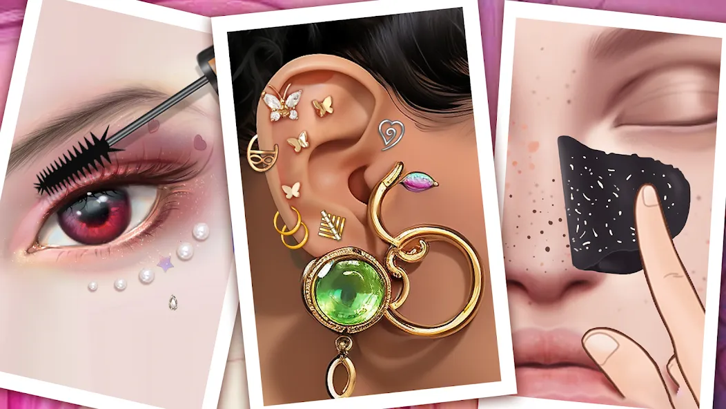 Скачать взлом Ear Salon ASMR Ear Wax& Tattoo (АСМР)  [МОД Меню] — последняя версия apk на Андроид screen 4