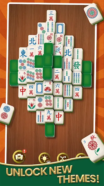 Скачать взлом Mahjong Solitaire — Master (Маджонг Солитер)  [МОД Menu] — стабильная версия apk на Андроид screen 3