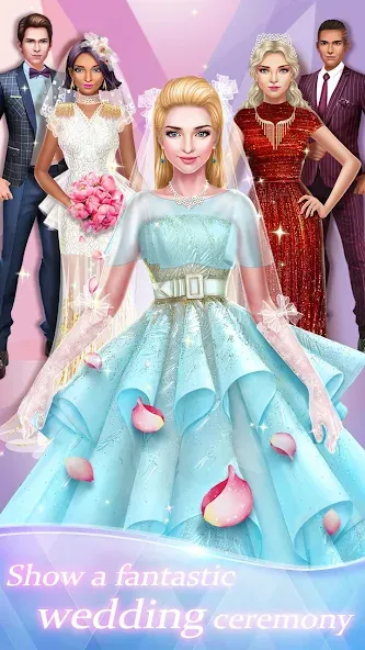 Взлом Dream Wedding: Bride Dress Up  [МОД Много монет] — полная версия apk на Андроид screen 2