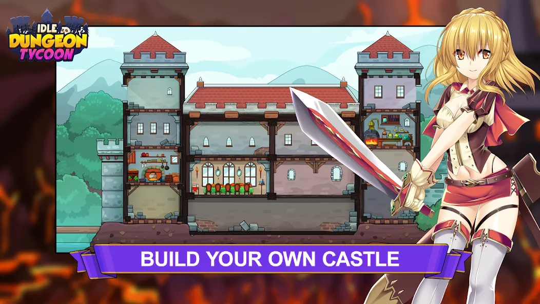 Взлом Idle Dungeon Tycoon (Айдл Данжен Тайкун)  [МОД Меню] — стабильная версия apk на Андроид screen 3