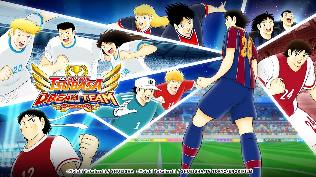 Взлом Captain Tsubasa: Dream Team (Капитан Цубаса)  [МОД Menu] — полная версия apk на Андроид screen 1