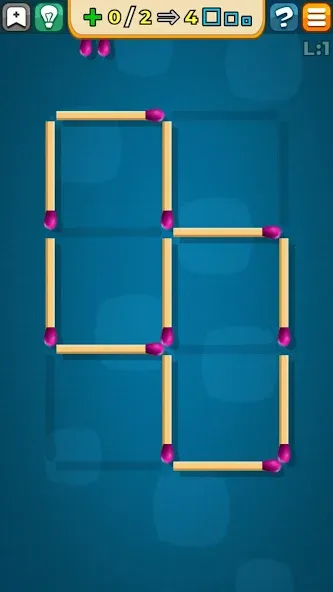 Взломанная Matches Puzzle Game  [МОД Много денег] — полная версия apk на Андроид screen 2