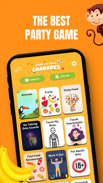 Скачать взломанную Charades  [МОД Unlimited Money] — последняя версия apk на Андроид screen 1