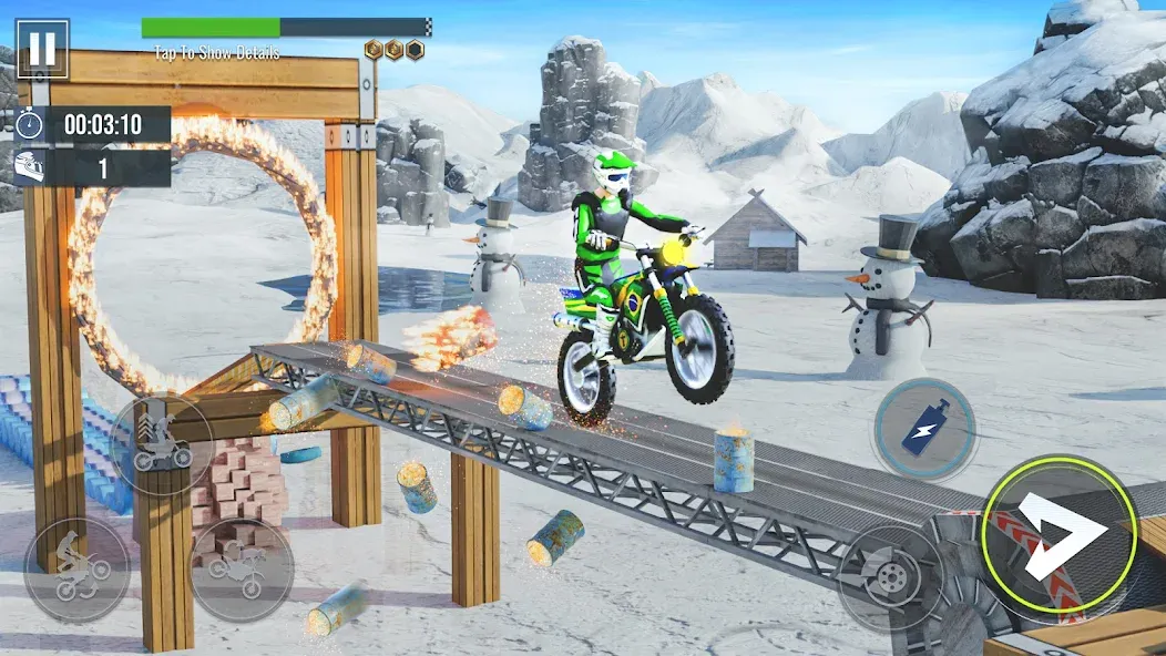 Скачать взломанную Bike Stunt : Motorcycle Game  [МОД Меню] — полная версия apk на Андроид screen 4