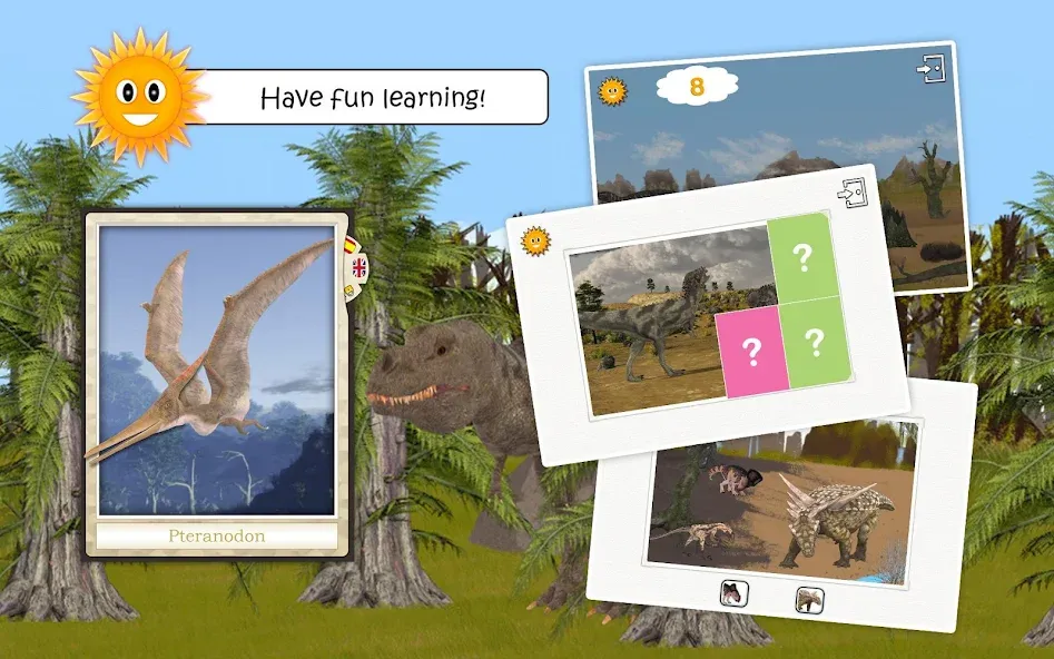 Скачать взлом Dinosaurs and Ice Age Animals  [МОД Много монет] — полная версия apk на Андроид screen 4