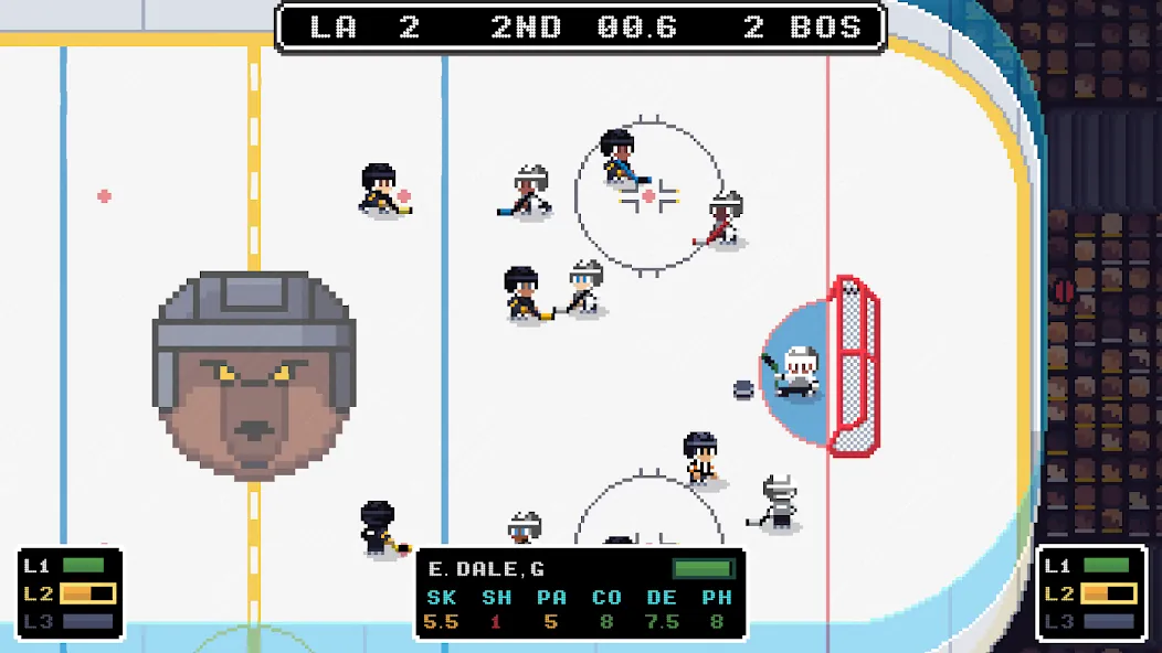 Скачать взлом Ice League Hockey (Айс Лиг Хоккей)  [МОД Бесконечные монеты] — последняя версия apk на Андроид screen 5