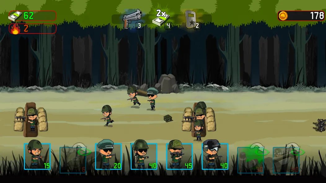 Скачать взломанную Army War: Military Troop Games  [МОД Unlimited Money] — последняя версия apk на Андроид screen 3