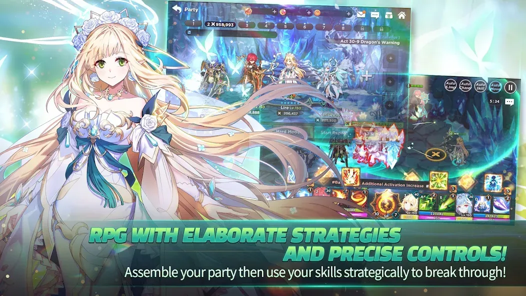 Взломанная GrandChase (ГрандЧейс)  [МОД Mega Pack] — последняя версия apk на Андроид screen 2