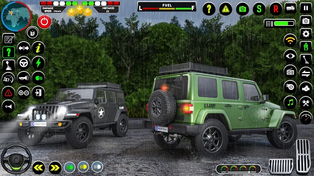 Скачать взлом Army Truck Transporter Game 3D  [МОД Unlocked] — стабильная версия apk на Андроид screen 4