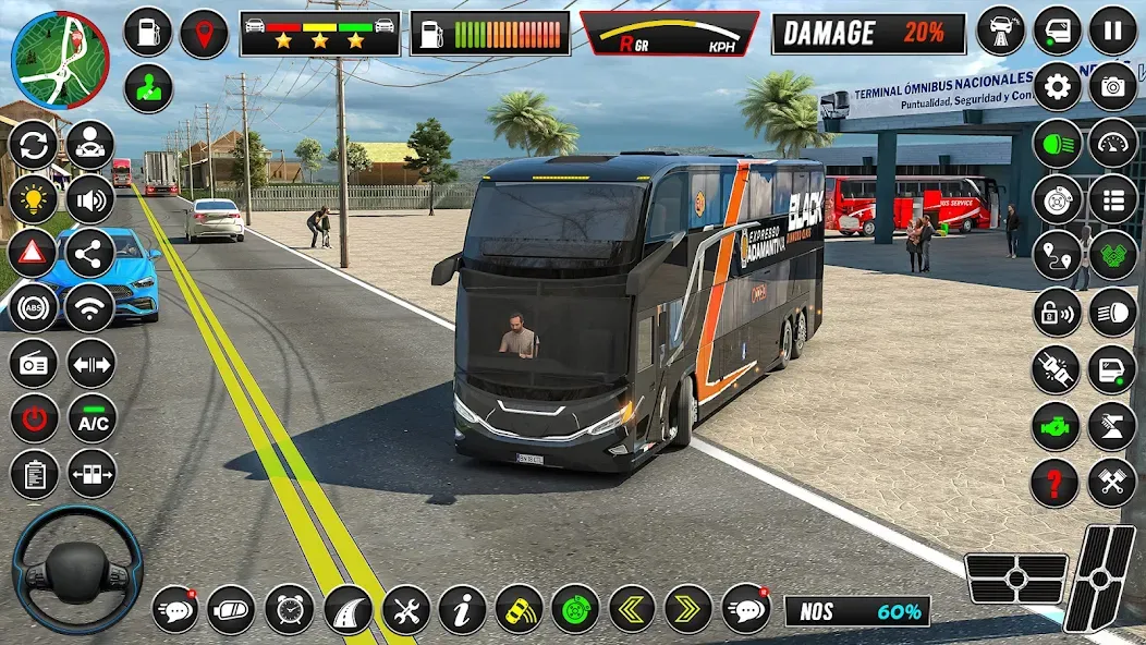 Взлом City Coach Bus Driver Games 3D  [МОД Бесконечные монеты] — полная версия apk на Андроид screen 4