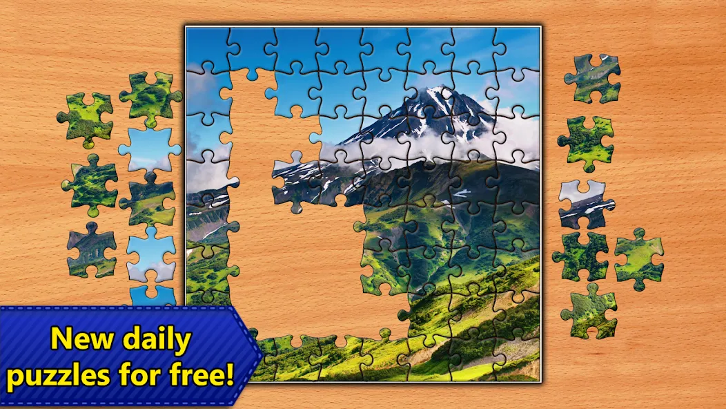Взломанная Jigsaw Puzzles Epic  [МОД Menu] — стабильная версия apk на Андроид screen 3