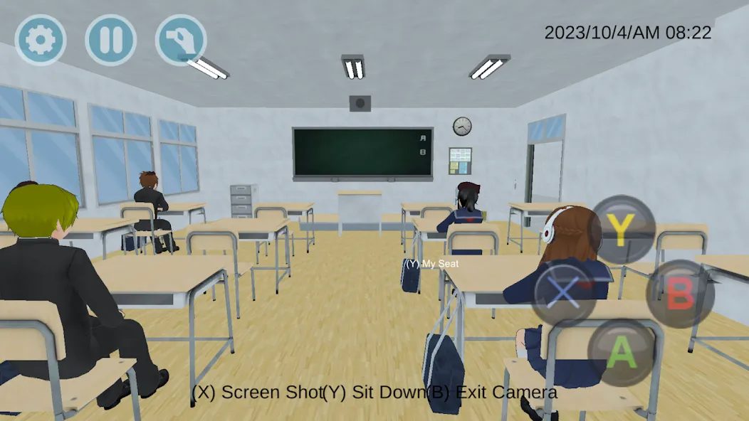 Скачать взломанную High School Simulator 2018 (Хай Скул Симулятор 2018)  [МОД Меню] — стабильная версия apk на Андроид screen 5