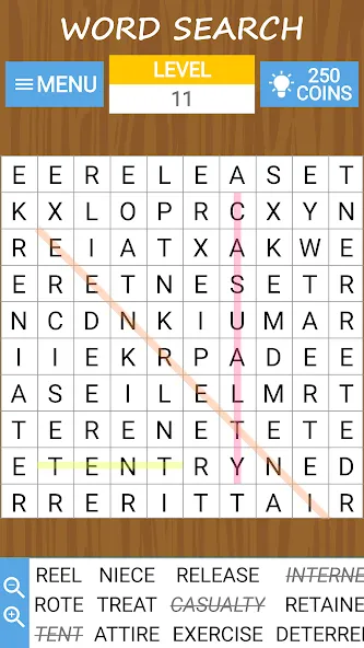 Взлом Word search, criss-cross, etc  [МОД Menu] — стабильная версия apk на Андроид screen 1