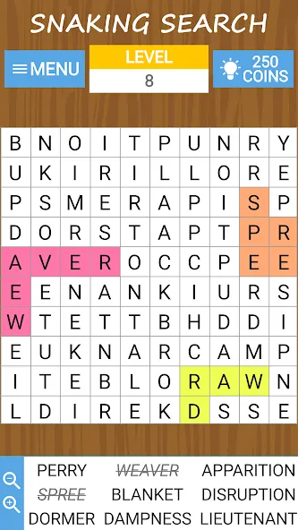 Взлом Word search, criss-cross, etc  [МОД Menu] — стабильная версия apk на Андроид screen 2