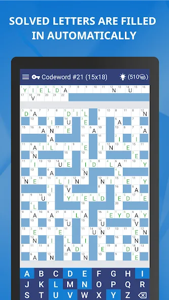 Скачать взлом Keywords — Codeword Puzzle  [МОД Mega Pack] — стабильная версия apk на Андроид screen 4