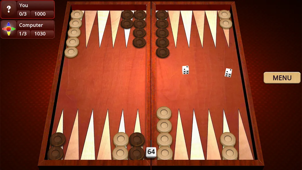 Взломанная Backgammon Mighty  [МОД Много денег] — стабильная версия apk на Андроид screen 1