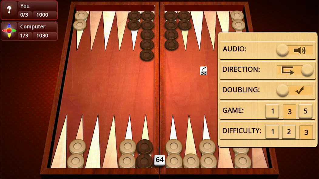 Взломанная Backgammon Mighty  [МОД Много денег] — стабильная версия apk на Андроид screen 3