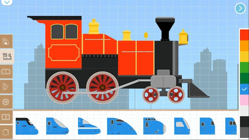 Скачать взломанную Labo Brick Train Game For Kids  [МОД Все открыто] — стабильная версия apk на Андроид screen 5