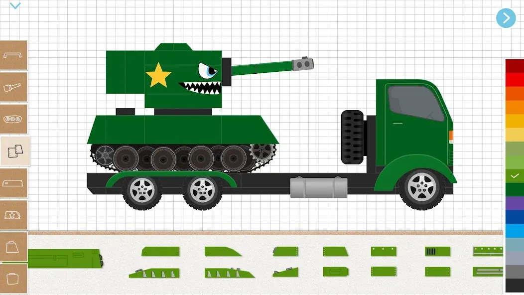 Взломанная Labo Tank-Armored Car & Truck (Лабо)  [МОД Бесконечные деньги] — полная версия apk на Андроид screen 5