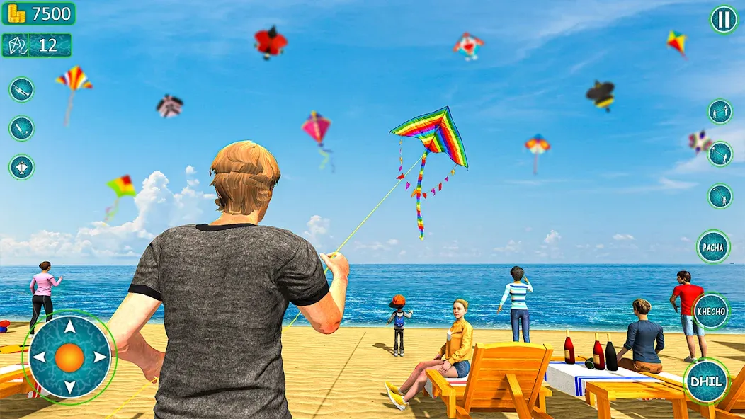 Взлом Kite Basant: Kite Flying Games  [МОД Меню] — полная версия apk на Андроид screen 1