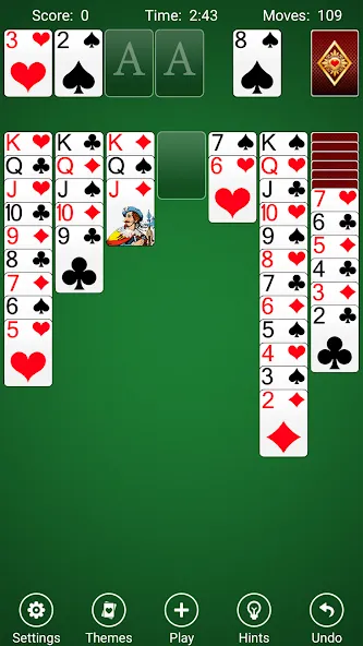 Взломанная Solitaire  [МОД Много денег] — последняя версия apk на Андроид screen 1