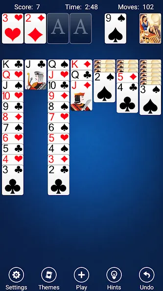 Взломанная Solitaire  [МОД Много денег] — последняя версия apk на Андроид screen 3