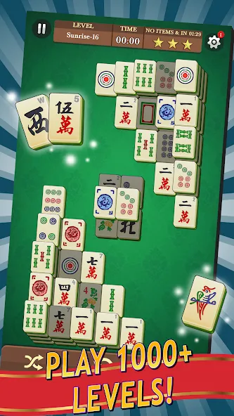 Скачать взломанную Mahjong (Маджонг)  [МОД Бесконечные монеты] — стабильная версия apk на Андроид screen 1