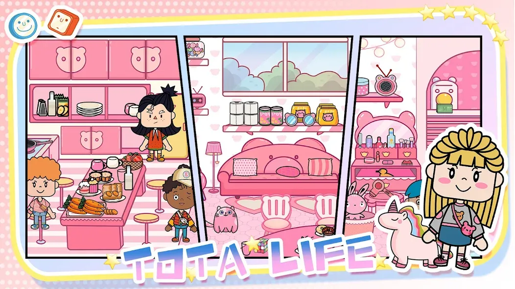 Скачать взломанную Tota Life: Parent-kid Suite (Тота Лайф)  [МОД Много денег] — последняя версия apk на Андроид screen 2