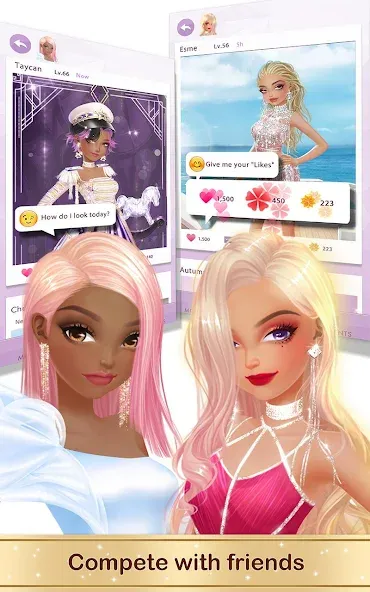 Скачать взлом Fashion Fantasy: Glam Stylist (Фэшн Фэнтези)  [МОД Бесконечные деньги] — последняя версия apk на Андроид screen 3