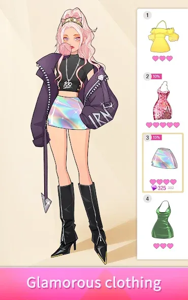 Скачать взлом SuitU: Fashion Avatar Dress Up (уитУ)  [МОД Все открыто] — полная версия apk на Андроид screen 4