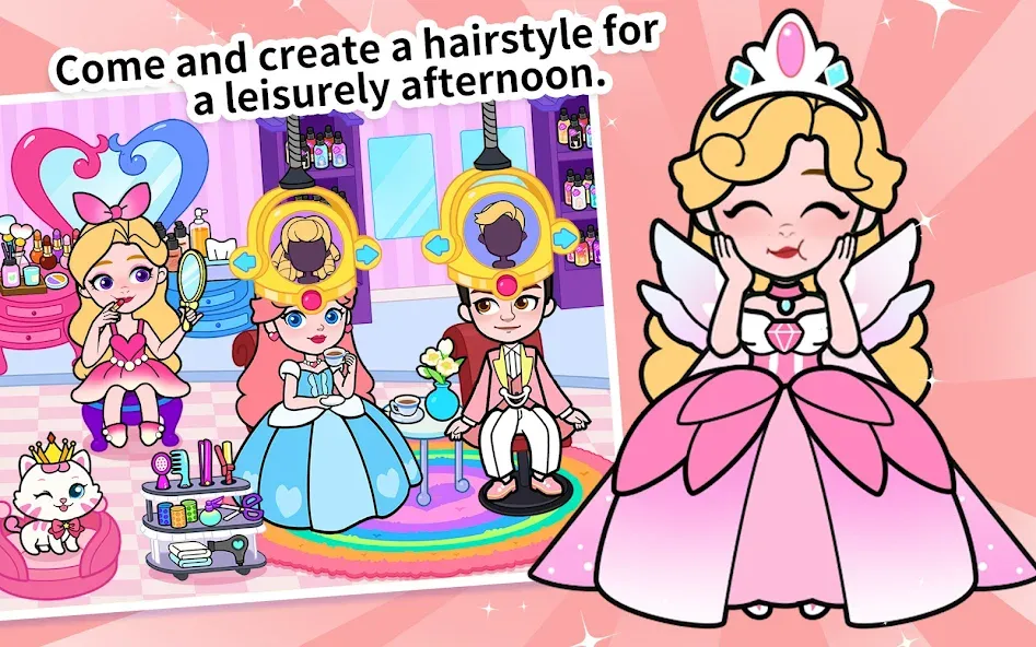 Взломанная Paper Princess's Dream Castle  [МОД Много денег] — последняя версия apk на Андроид screen 4