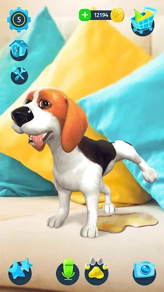 Скачать взломанную Tamadog — Puppy Pet Dog Games (Тамадог)  [МОД Много денег] — стабильная версия apk на Андроид screen 1