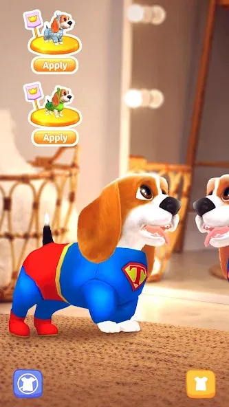 Скачать взломанную Tamadog — Puppy Pet Dog Games (Тамадог)  [МОД Много денег] — стабильная версия apk на Андроид screen 2