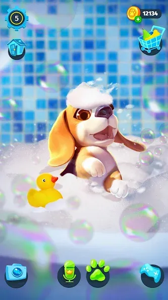 Скачать взломанную Tamadog — Puppy Pet Dog Games (Тамадог)  [МОД Много денег] — стабильная версия apk на Андроид screen 5