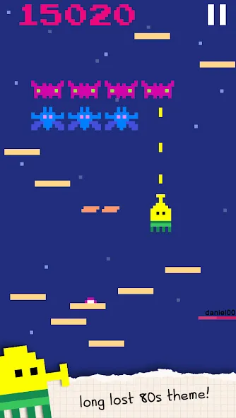 Скачать взломанную Doodle Jump (Дудл Джамп)  [МОД Mega Pack] — полная версия apk на Андроид screen 3