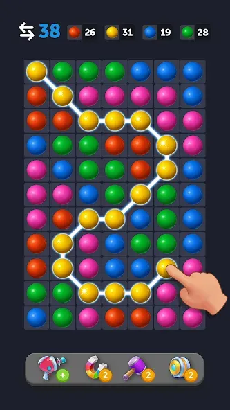 Скачать взлом Bubble Link — Connect & Match (Бабл Линк)  [МОД Unlocked] — стабильная версия apk на Андроид screen 1