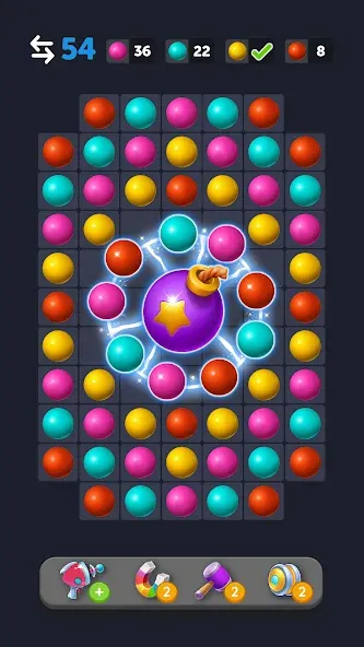 Скачать взлом Bubble Link — Connect & Match (Бабл Линк)  [МОД Unlocked] — стабильная версия apk на Андроид screen 2