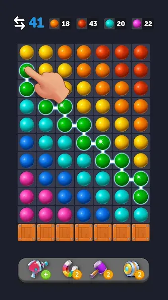 Скачать взлом Bubble Link — Connect & Match (Бабл Линк)  [МОД Unlocked] — стабильная версия apk на Андроид screen 4