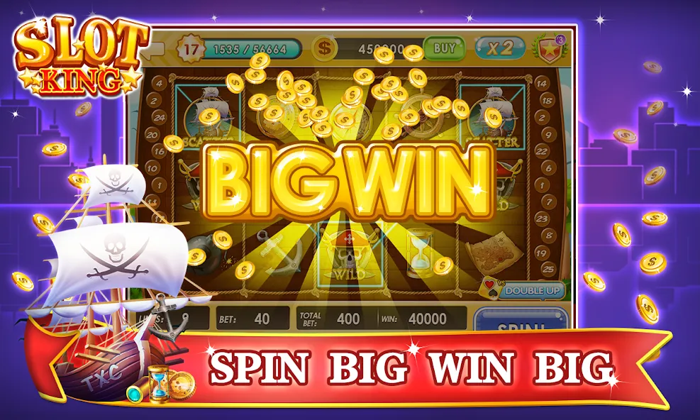 Взлом Slots Machines — Vegas Casino  [МОД Бесконечные деньги] — полная версия apk на Андроид screen 2