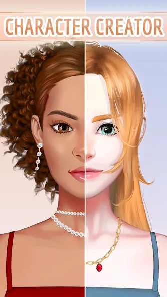 Скачать взлом Avatar Character: Girl Creator  [МОД Много денег] — полная версия apk на Андроид screen 2