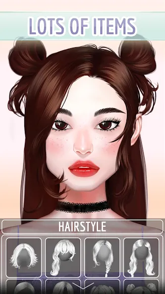 Скачать взлом Avatar Character: Girl Creator  [МОД Много денег] — полная версия apk на Андроид screen 3