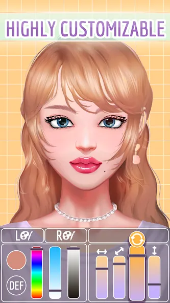 Скачать взлом Avatar Character: Girl Creator  [МОД Много денег] — полная версия apk на Андроид screen 5