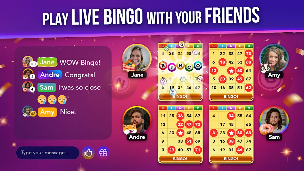 Скачать взлом Live Play Bingo: Real Hosts (Лайв Плей Бинго)  [МОД Много денег] — полная версия apk на Андроид screen 5