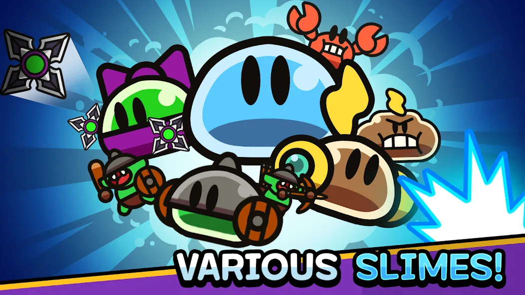 Скачать взломанную Slime Quest (Слайм Квест)  [МОД Unlocked] — стабильная версия apk на Андроид screen 2