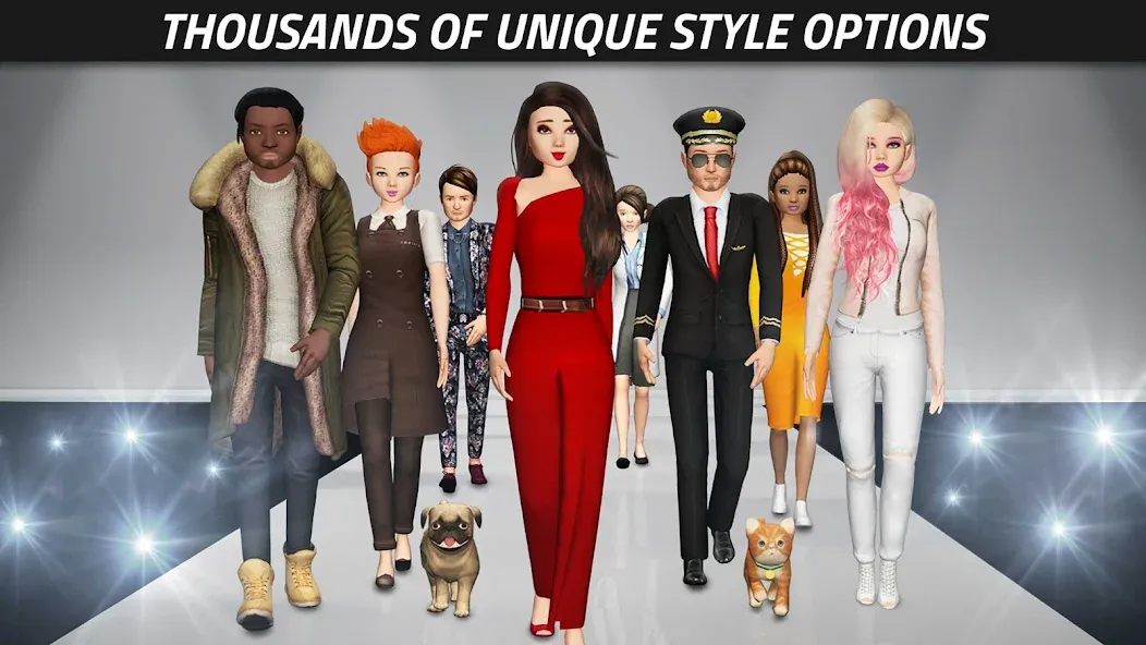 Взломанная Avakin Life — 3D Virtual World (Авакин Лайф)  [МОД Mega Pack] — полная версия apk на Андроид screen 5